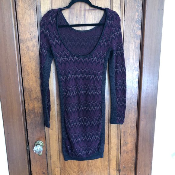 Free People Sweater Dress Sz M - Picture 2 of 6
